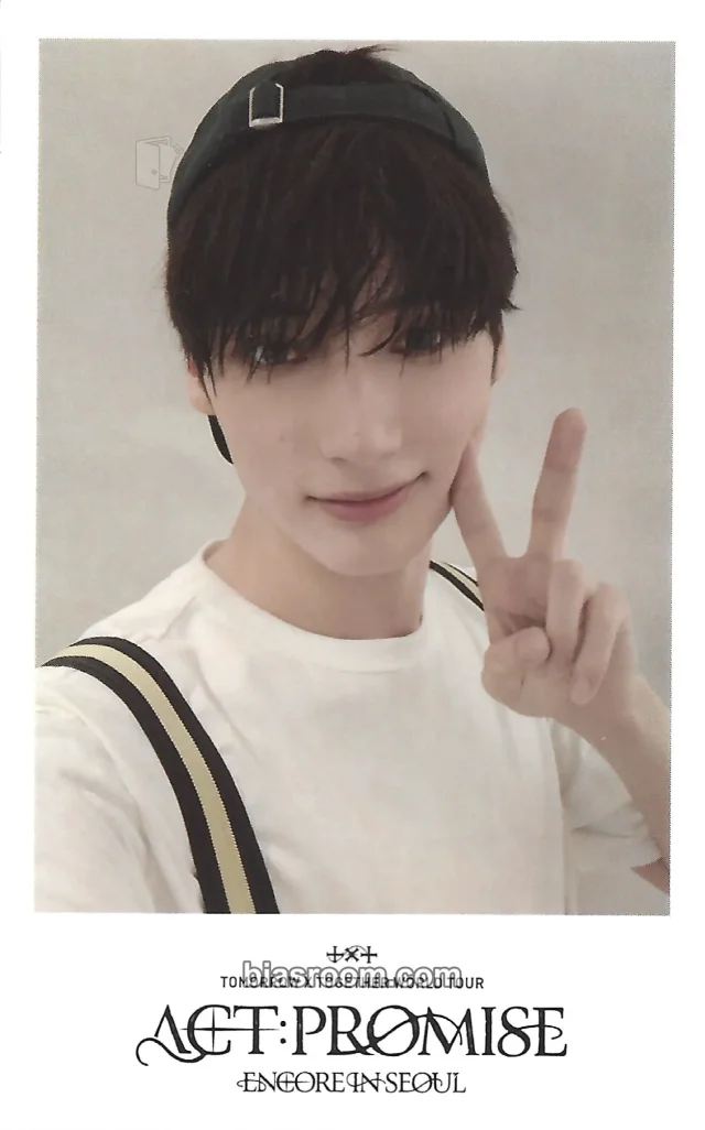 TOMORROW X TOGETHER - Huening Kai - ACT:PROMISE ENCORE IN SEOUL Other weverse shop global (wvg) pre-order benefit (pob) polaroid