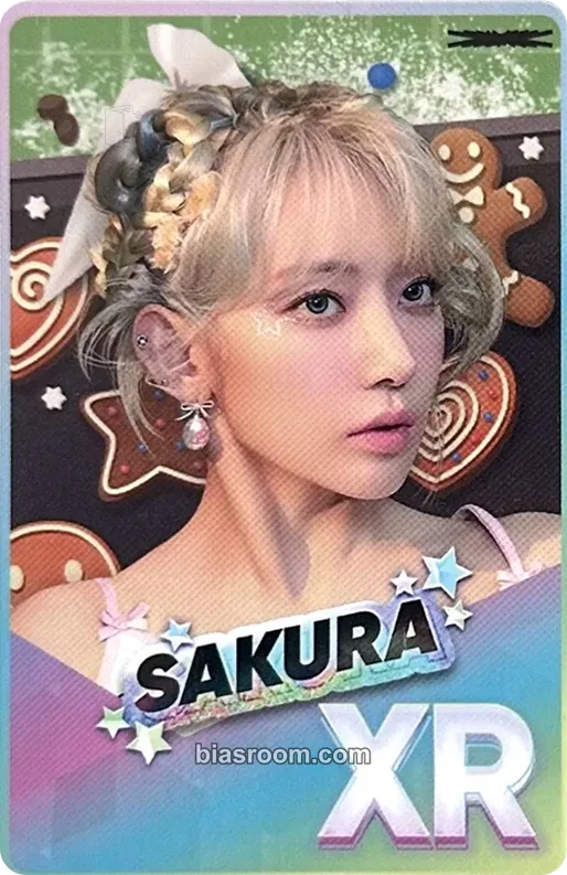 Sakura Easy Crazy Hot Tour (2025) Photocard - LE SSERAFIM - LE SSERAFIM K-pop photocard