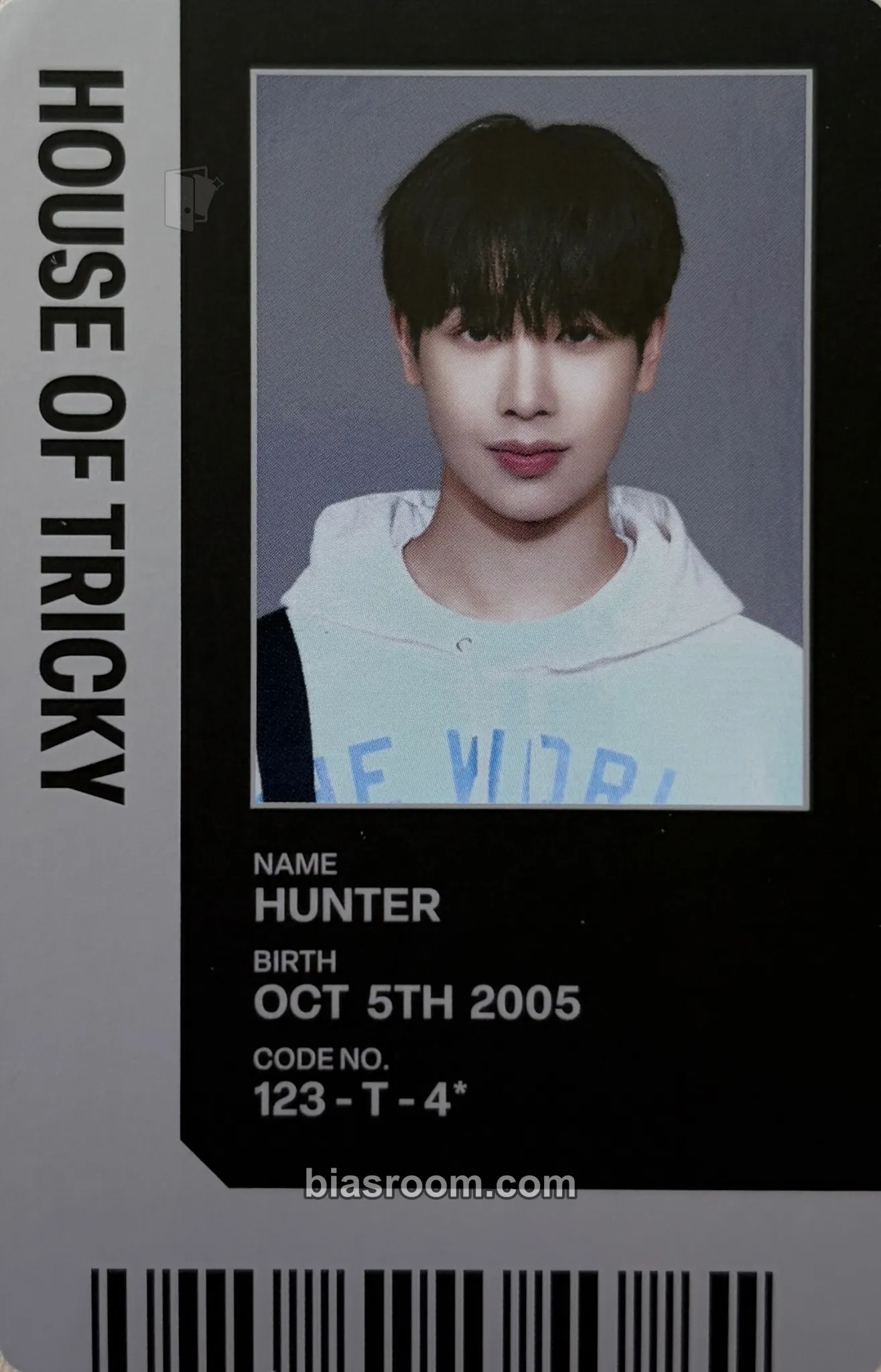 Hunter HOUSE OF TRICKY : Trial And Error Photocard - xikers - xikers K-pop photocard