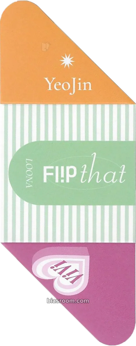 Flip That Photocard - LOONA - LOONA K-pop photocard