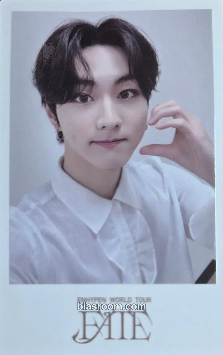 Jungwon WORLD TOUR ‘FATE’ in Seoul & OTHER STORIES Photocard - ENHYPEN - ENHYPEN K-pop photocard