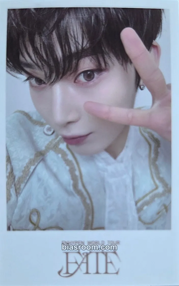 Sunoo WORLD TOUR ‘FATE’ in Seoul & OTHER STORIES Photocard - ENHYPEN - ENHYPEN K-pop photocard