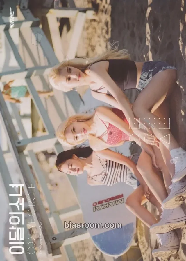 LOONA - Kim Lip & JinSoul & Choerry - Mix & Match Album poster limited version normal version