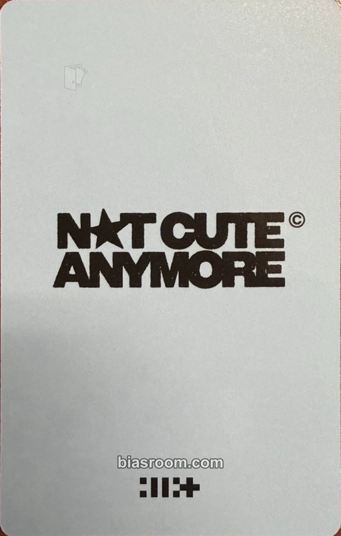 Iroha NOT CUTE ANYMORE Photocard - ILLIT | Bias Room