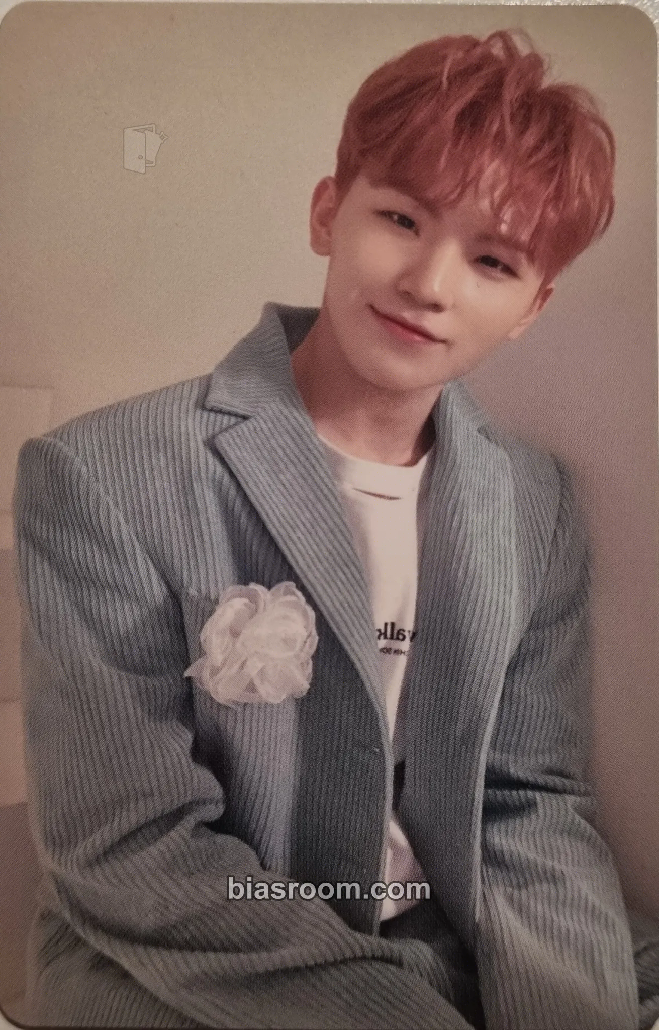 Woozi Fallin' Flower Photocard - SEVENTEEN - SEVENTEEN K-pop photocard