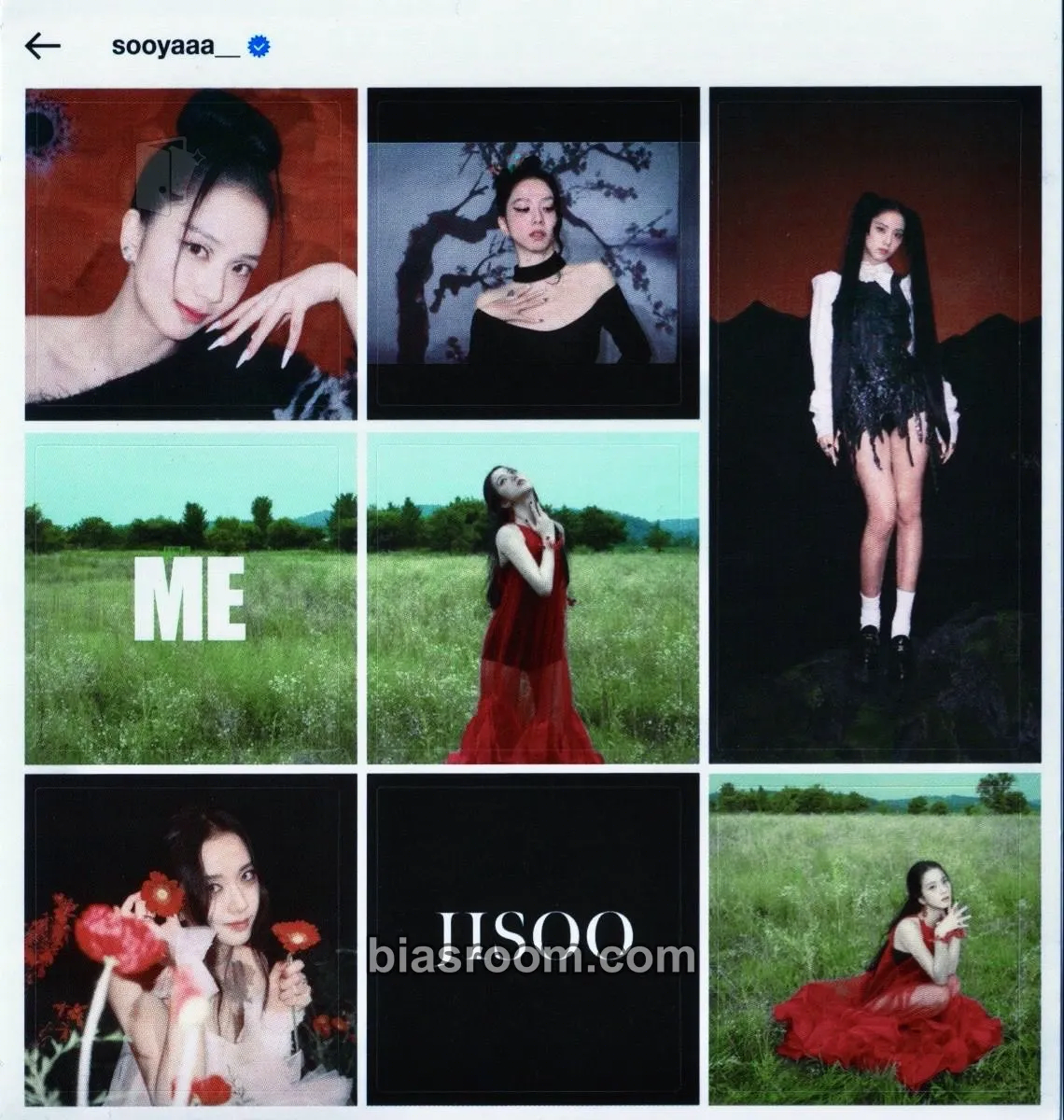 Jisoo Jisoo ‘ME’ Photobook Special Edition Photocard - BLACKPINK - BLACKPINK K-pop photocard