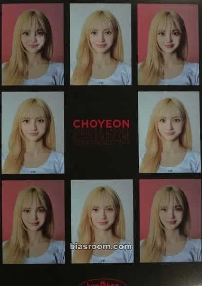 Choyeon bugAboo Photocard - bugAboo K-pop photocard