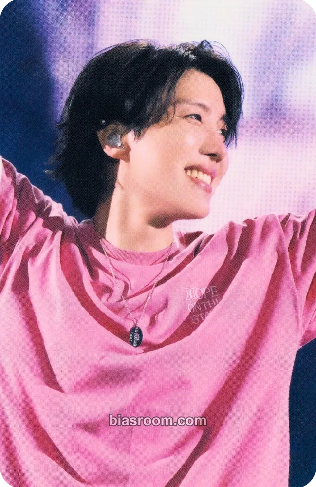 j-hope Hope On The Stage in Japan Bluray & Digicode Photocard - BTS - BTS K-pop photocard