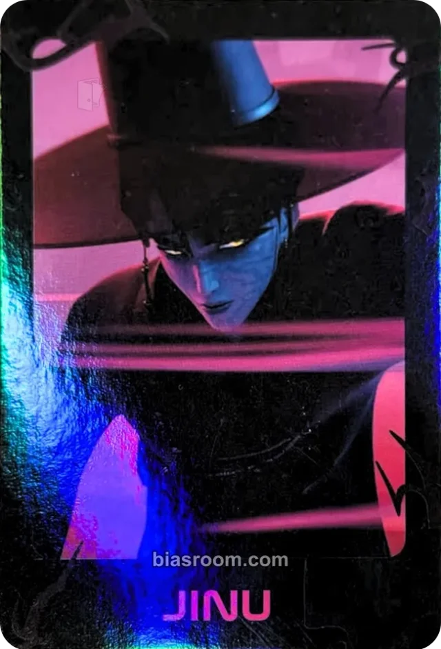 KPop Demon Hunters - Jinu - Official Light Stick Other photocard set holographic (hologram)