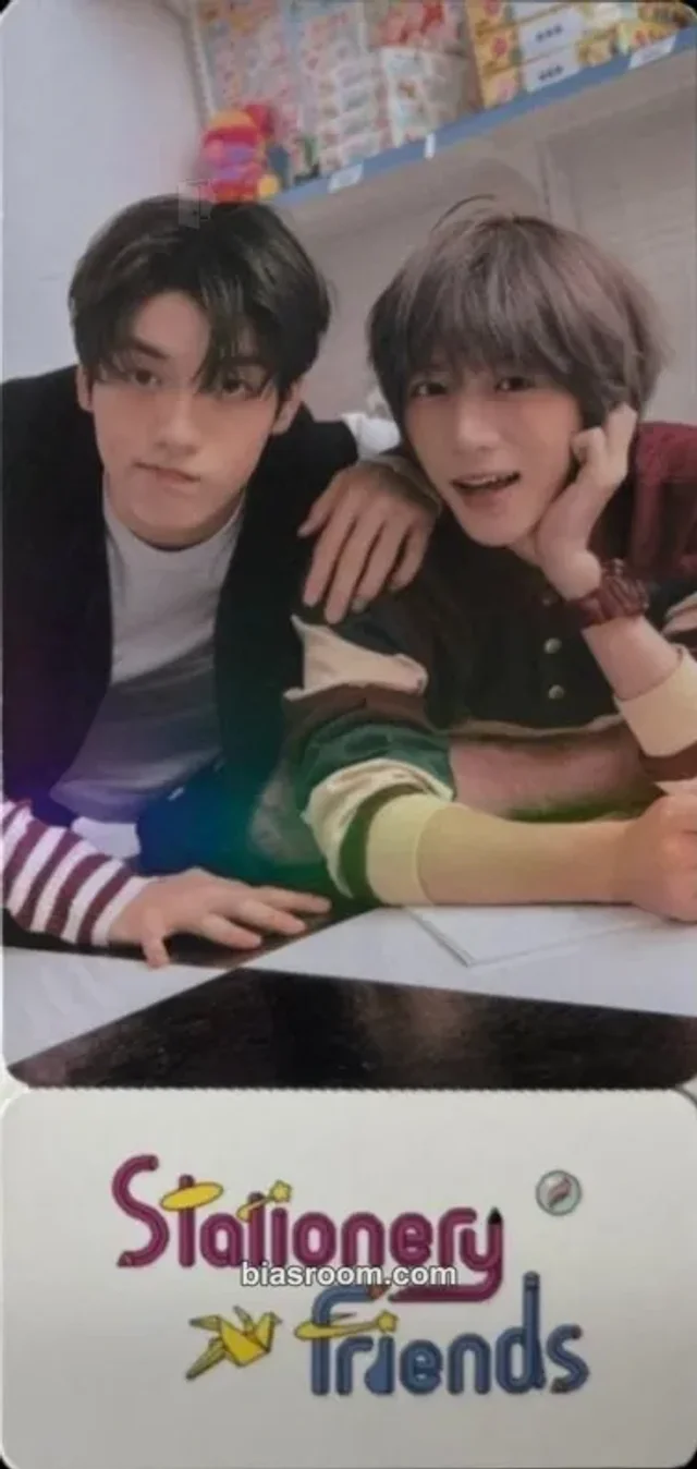 TOMORROW X TOGETHER - Soobin & Beomgyu - TXT Deco Kit 2025 Other pre-order benefit (pob) weverse shop global (wvg) holographic (hologram)