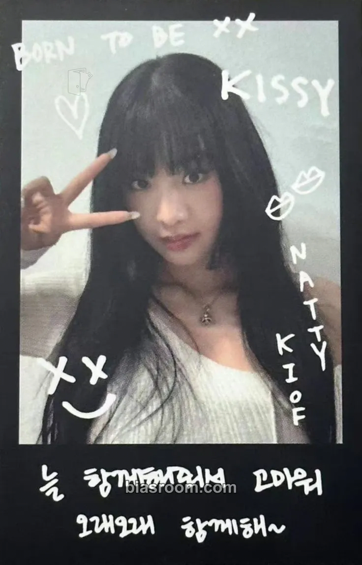 Natty Born to be XX Photocard - KISS OF LIFE - KISS OF LIFE K-pop photocard