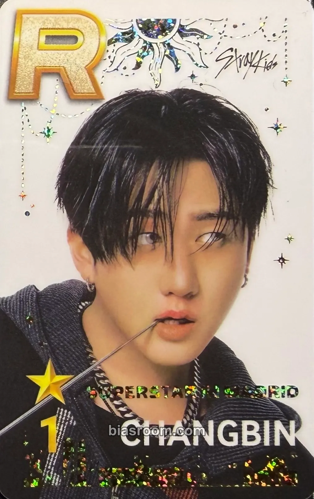 Changbin SuperStar JYP (Pop-Ups Only) Photocard - Stray Kids - Stray Kids K-pop photocard