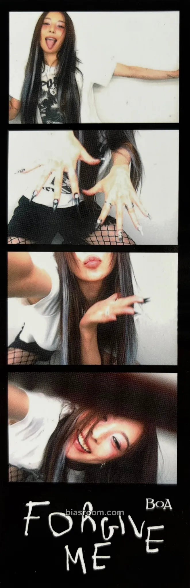 BoA Forgive Me Photocard - BoA K-pop photocard