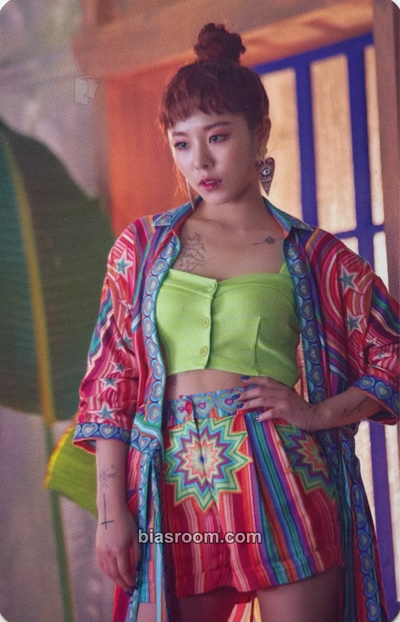 Wheein RED MOON Photocard - MAMAMOO - MAMAMOO K-pop photocard