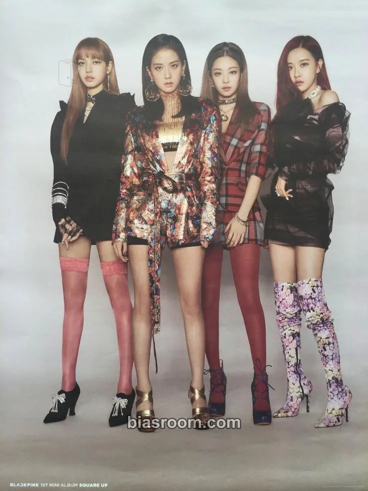 SQUARE UP Photocard - BLACKPINK - BLACKPINK K-pop photocard