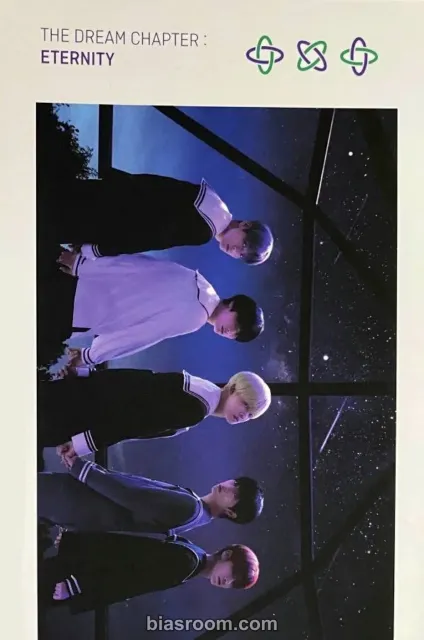 TOMORROW X TOGETHER - The Dream Chapter: Eternity Album pre-order benefit (pob) weverse shop global (wvg) postcard