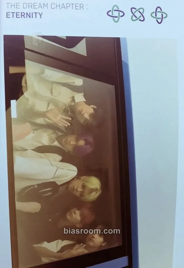 TOMORROW X TOGETHER - The Dream Chapter: Eternity Album pre-order benefit (pob) weverse shop global (wvg) postcard