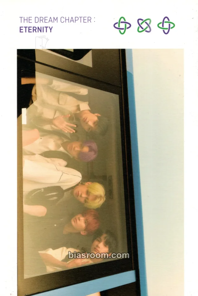 TOMORROW X TOGETHER - The Dream Chapter: Eternity Album pre-order benefit (pob) weverse shop global (wvg) postcard