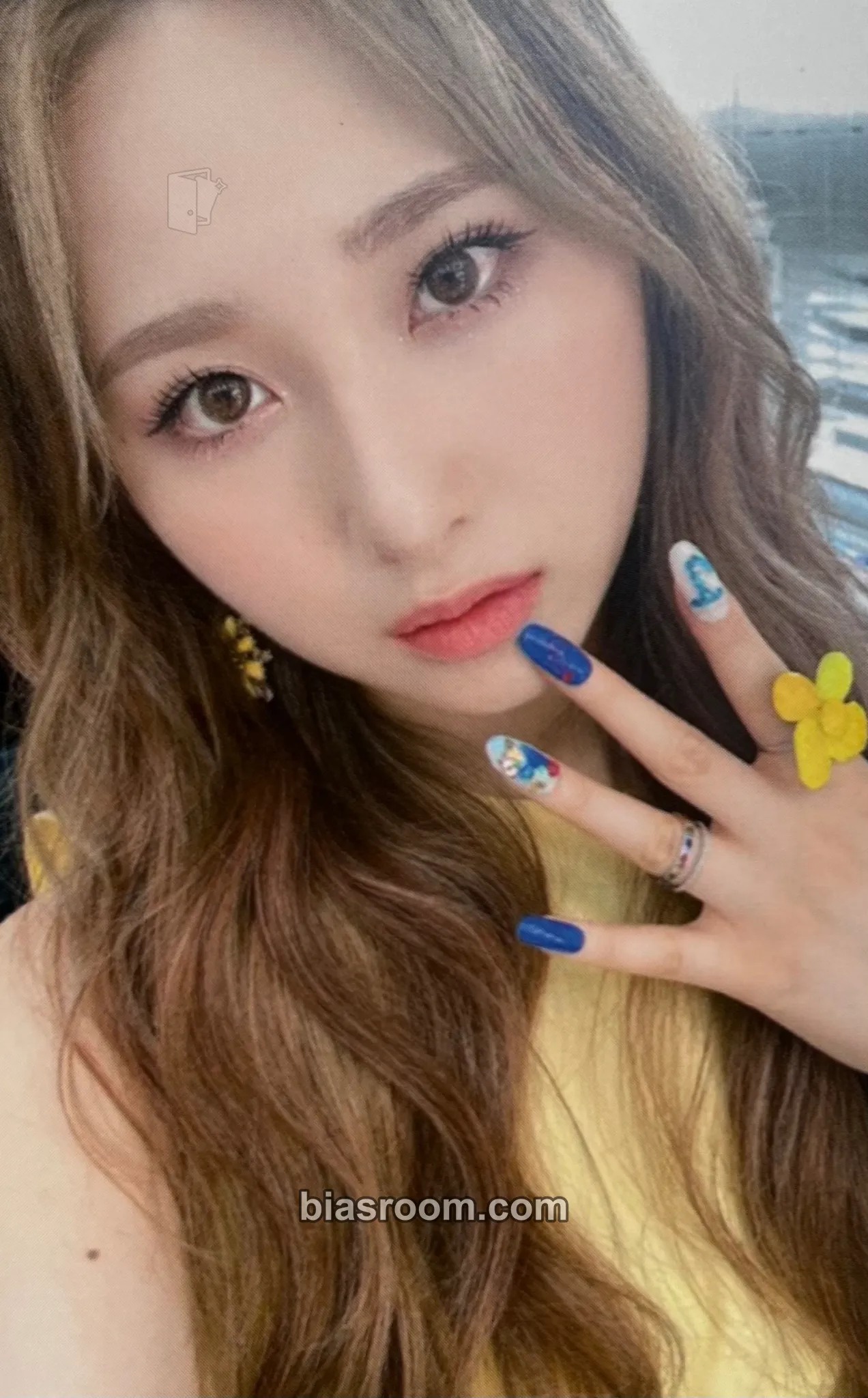 Juri Blue Punch Photocard - Rocket Punch - Rocket Punch K-pop photocard