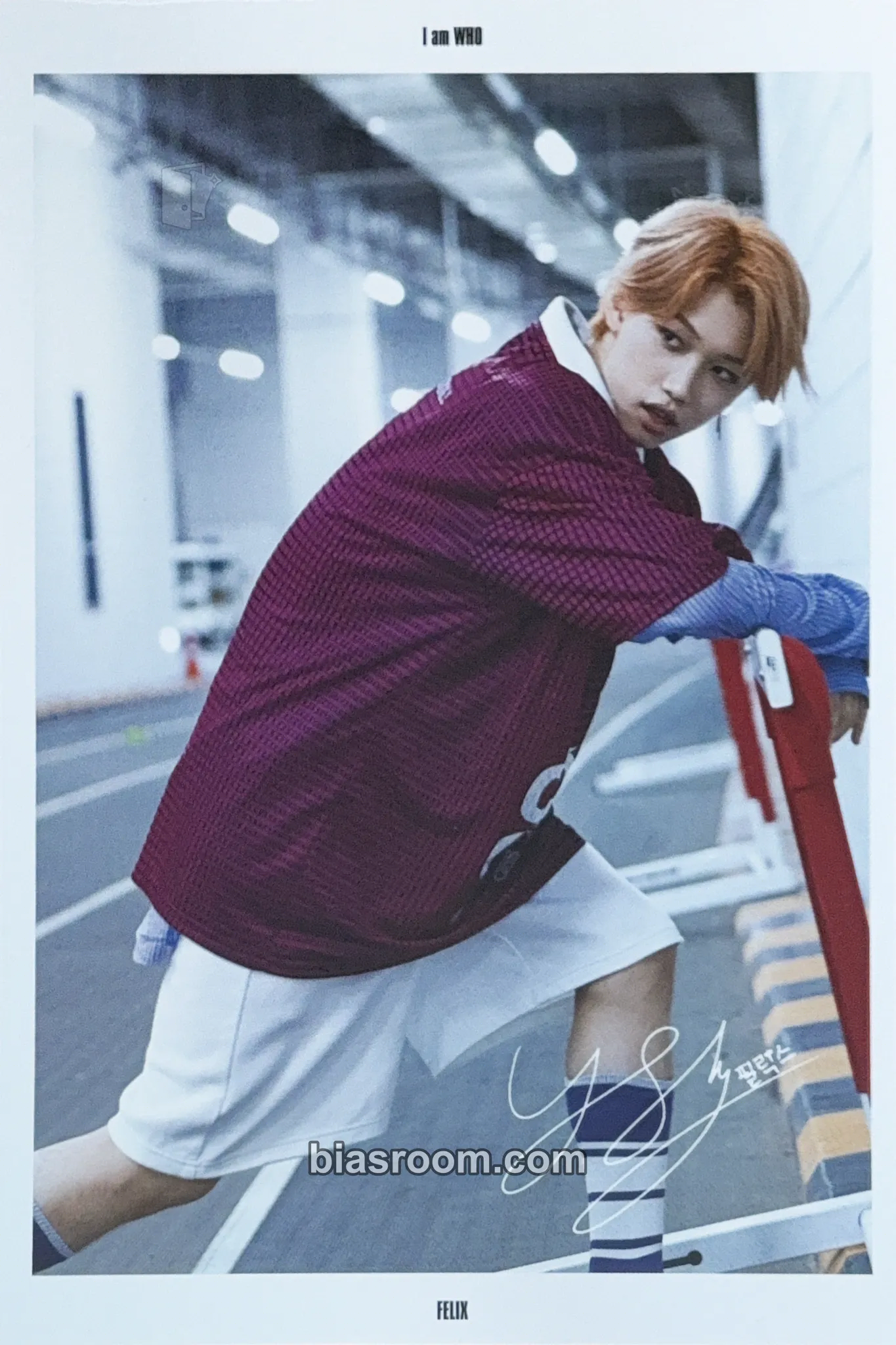 Felix I am WHO? Photocard - Stray Kids - Stray Kids K-pop photocard