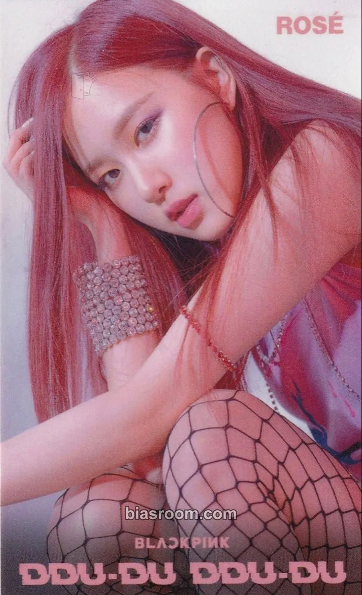 Rosé DDU-DU DDU-DU Photocard - BLACKPINK - BLACKPINK K-pop photocard