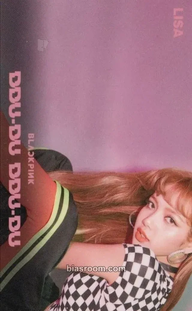 BLACKPINK - Lisa - DDU-DU DDU-DU Album tower records pre-order benefit (pob) japan