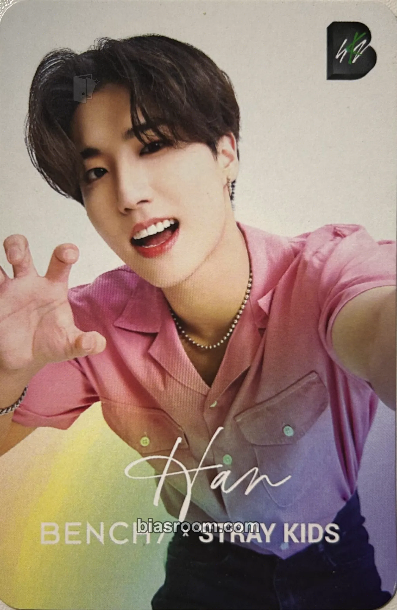 HAN BENCH x Stray Kids Photocard - Stray Kids - Stray Kids K-pop photocard