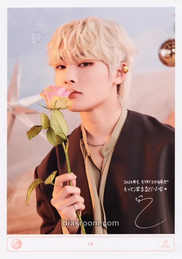 Stray Kids - I.N - 2023 Japan Season's Greetings - S-318 Other mini poster season's greetings purchase benefit sony music japan jyp shop japan supplemental