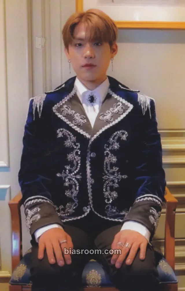 AB6IX - Woojin - SALUTE Album first press only limited edition album photocard AR photocard