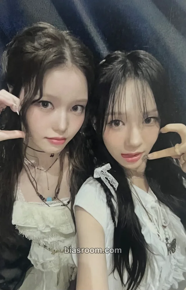 izna - Ryu Sarang & Jeong Saebi - SIGN Album broadcast gift 7th attendance gift
