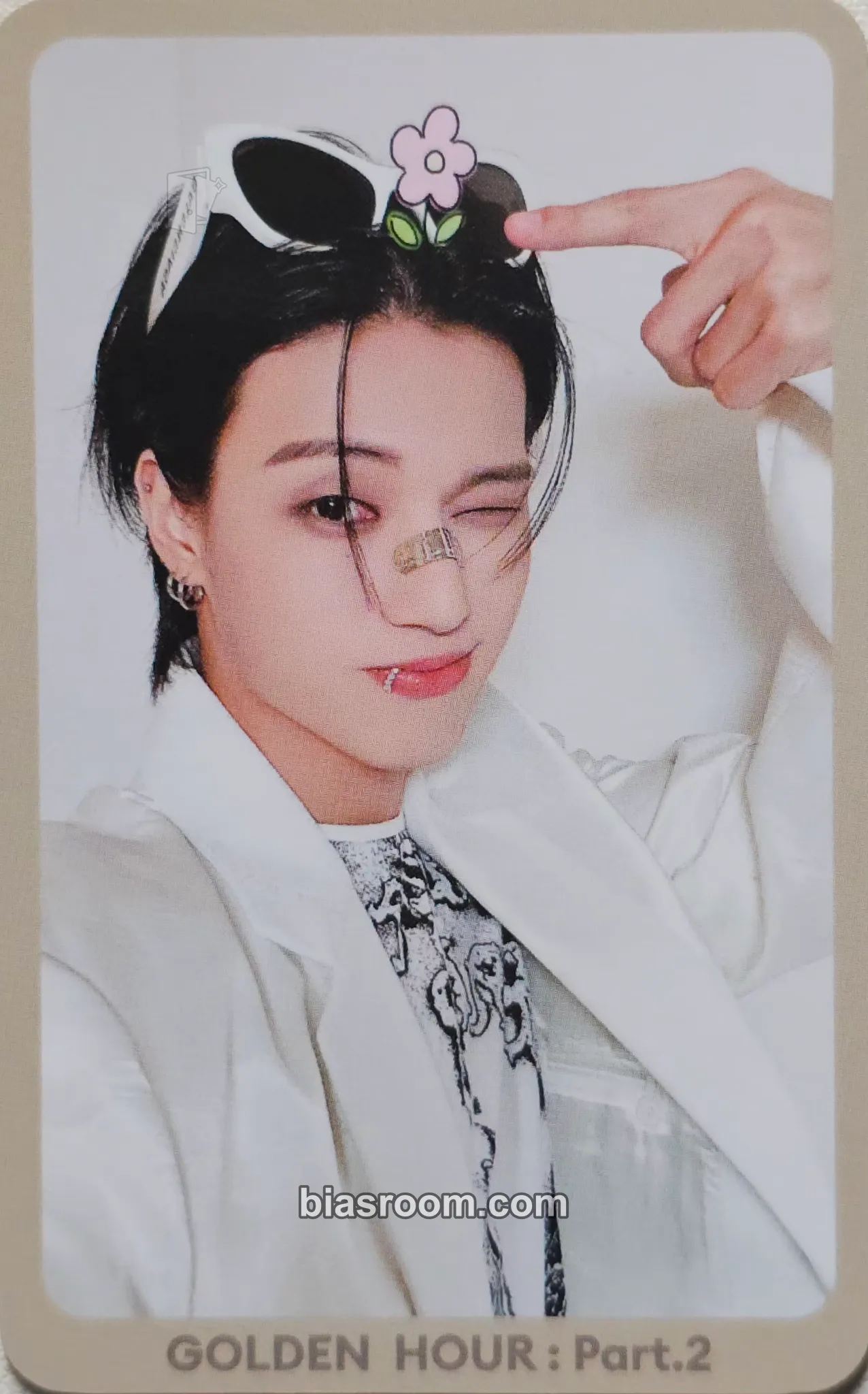 Wooyoung GOLDEN HOUR : Part.2 Photocard - ATEEZ - ATEEZ K-pop photocard
