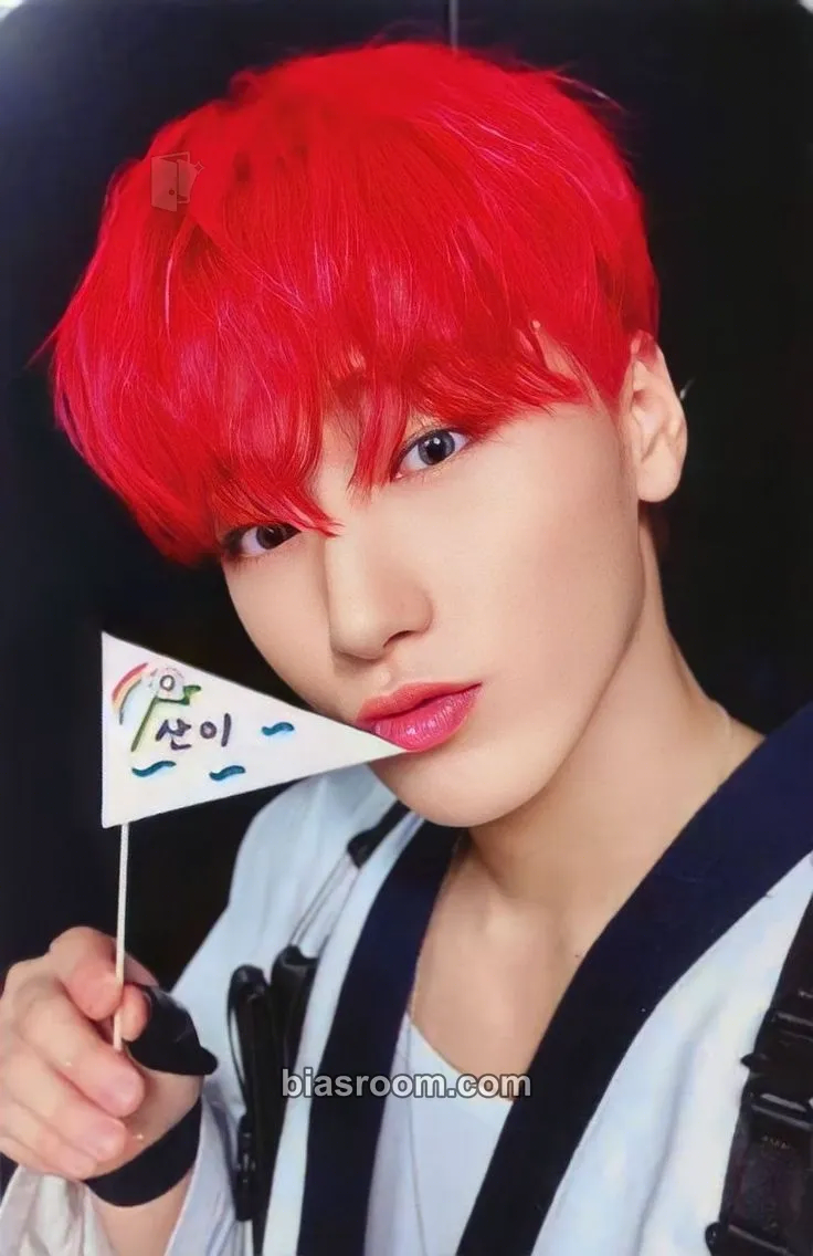 San THE WORLD EP.FIN : WILL Photocard - ATEEZ - ATEEZ K-pop photocard