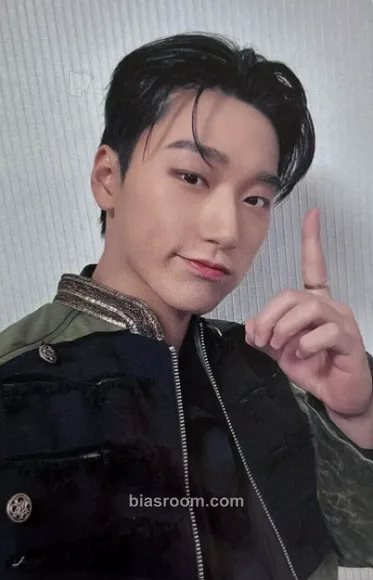 San THE WORLD EP.FIN : WILL Photocard - ATEEZ - ATEEZ K-pop photocard