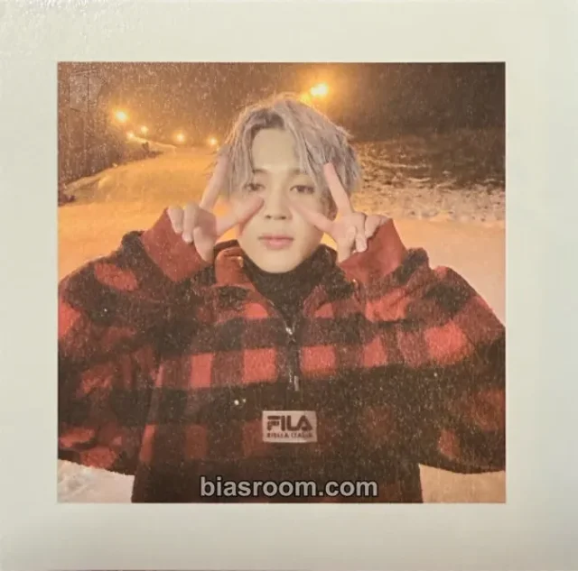 BTS - Jimin - Winter Package 2020 Other accordion photo double-sided