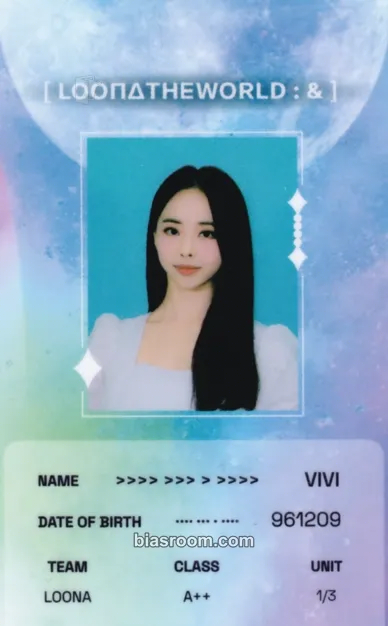 ViVi LOONA 2nd On-Wave Concert: LOONATHEWORLD : & Photocard - LOONA - LOONA K-pop photocard