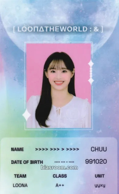 Chuu LOONA 2nd On-Wave Concert: LOONATHEWORLD : & Photocard - LOONA - LOONA K-pop photocard