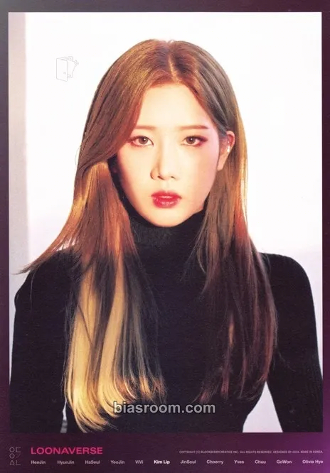 Kim Lip LOONA 2nd Concert: LOONAVERSE Photocard - LOONA - LOONA K-pop photocard
