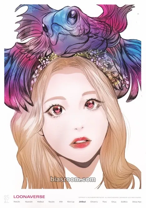 JinSoul LOONA 2nd Concert: LOONAVERSE Photocard - LOONA - LOONA K-pop photocard