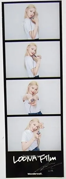 JinSoul LOONA x Wonderwall Contents Package Photocard - LOONA - LOONA K-pop photocard