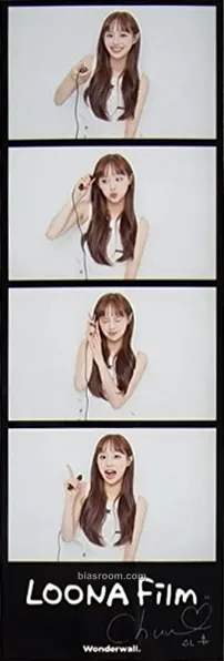 Chuu LOONA x Wonderwall Contents Package Photocard - LOONA - LOONA K-pop photocard