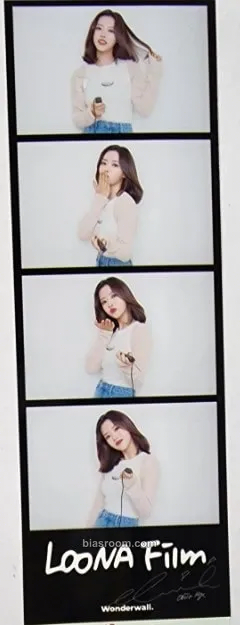 HyeJu LOONA x Wonderwall Contents Package Photocard - LOONA - LOONA K-pop photocard