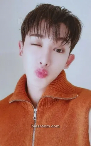 Wonho Obsession Photocard - Wonho K-pop photocard