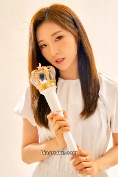 HaSeul Official Lightstick Photocard - LOONA - LOONA K-pop photocard