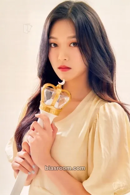 HyunJin Official Lightstick Photocard - LOONA - LOONA K-pop photocard