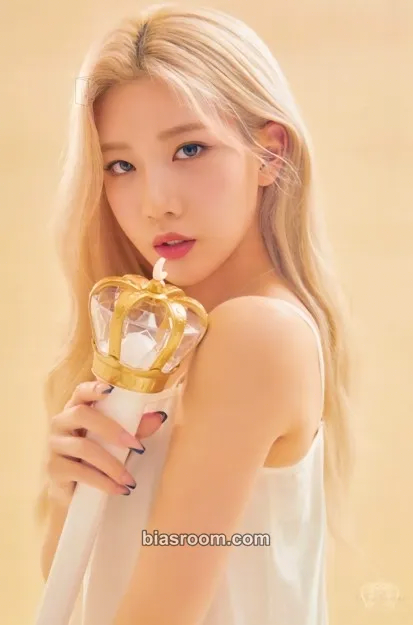 Kim Lip Official Lightstick Photocard - LOONA - LOONA K-pop photocard