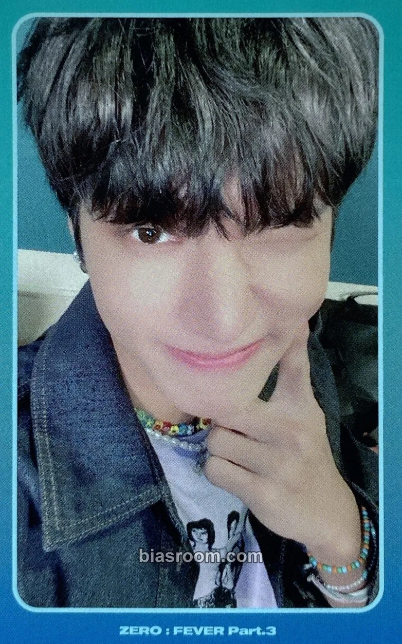 Wooyoung ZERO : FEVER Part.3 Photocard - ATEEZ - ATEEZ K-pop photocard