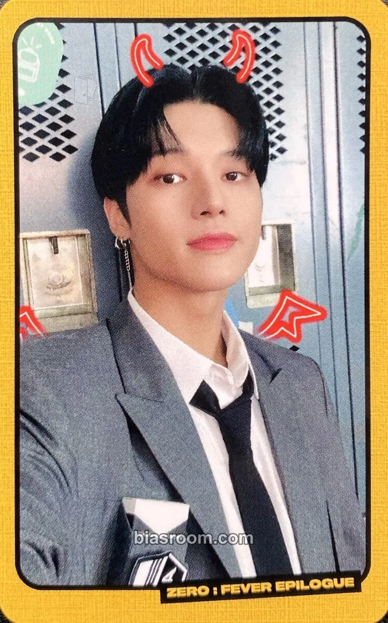 Wooyoung ZERO : FEVER EPILOGUE Photocard - ATEEZ - ATEEZ K-pop photocard