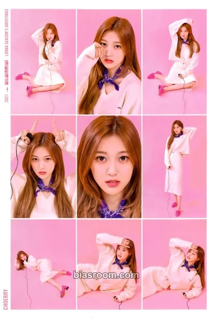 Choerry 2021 Season's Greetings Photocard - LOONA - LOONA K-pop photocard