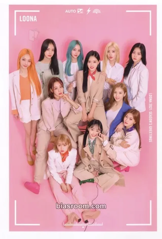 LOONA - Other season's greetings postcard set