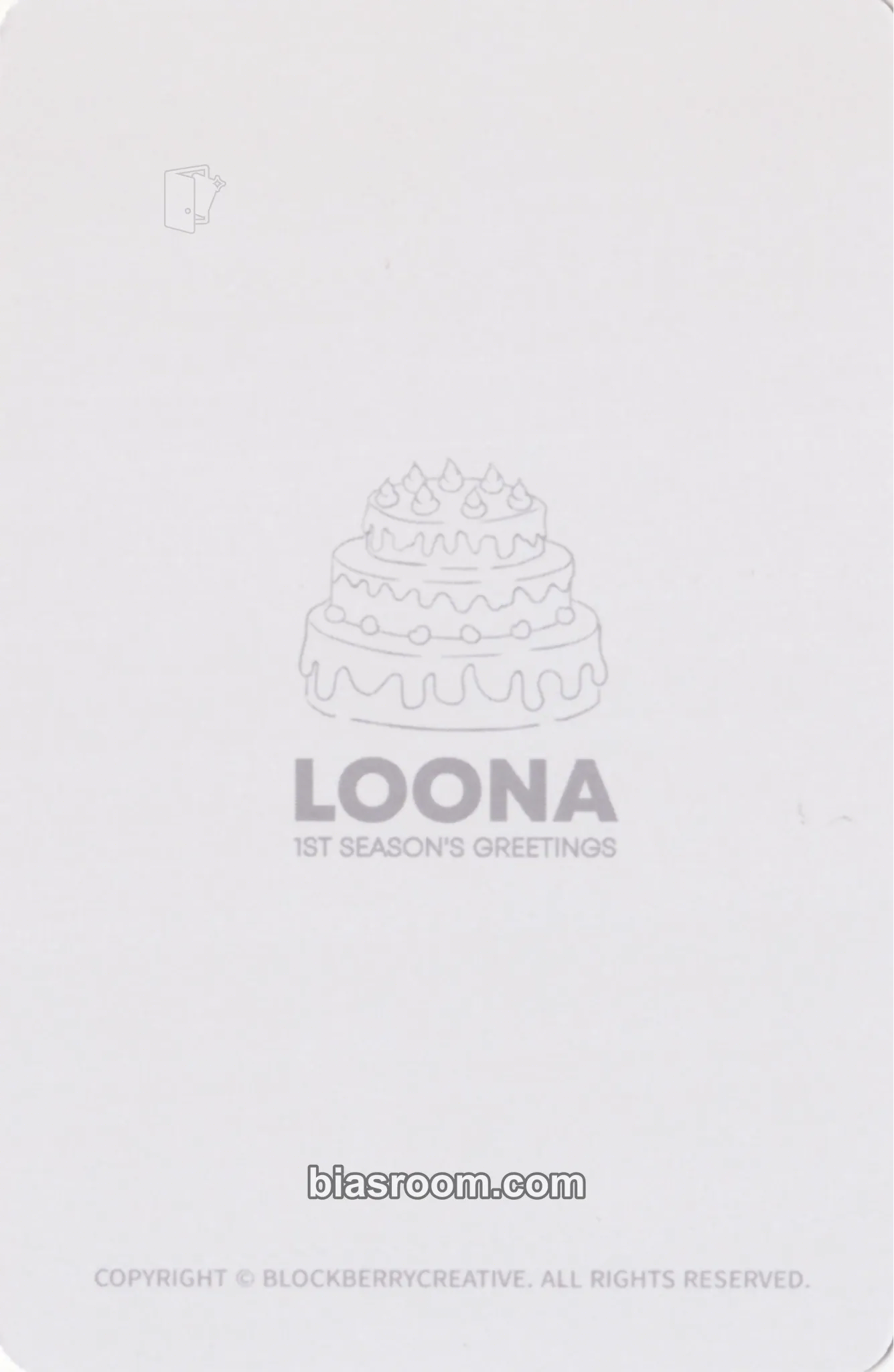 Kim Lip 2020 Season's Greetings Photocard - LOONA | Bias Room